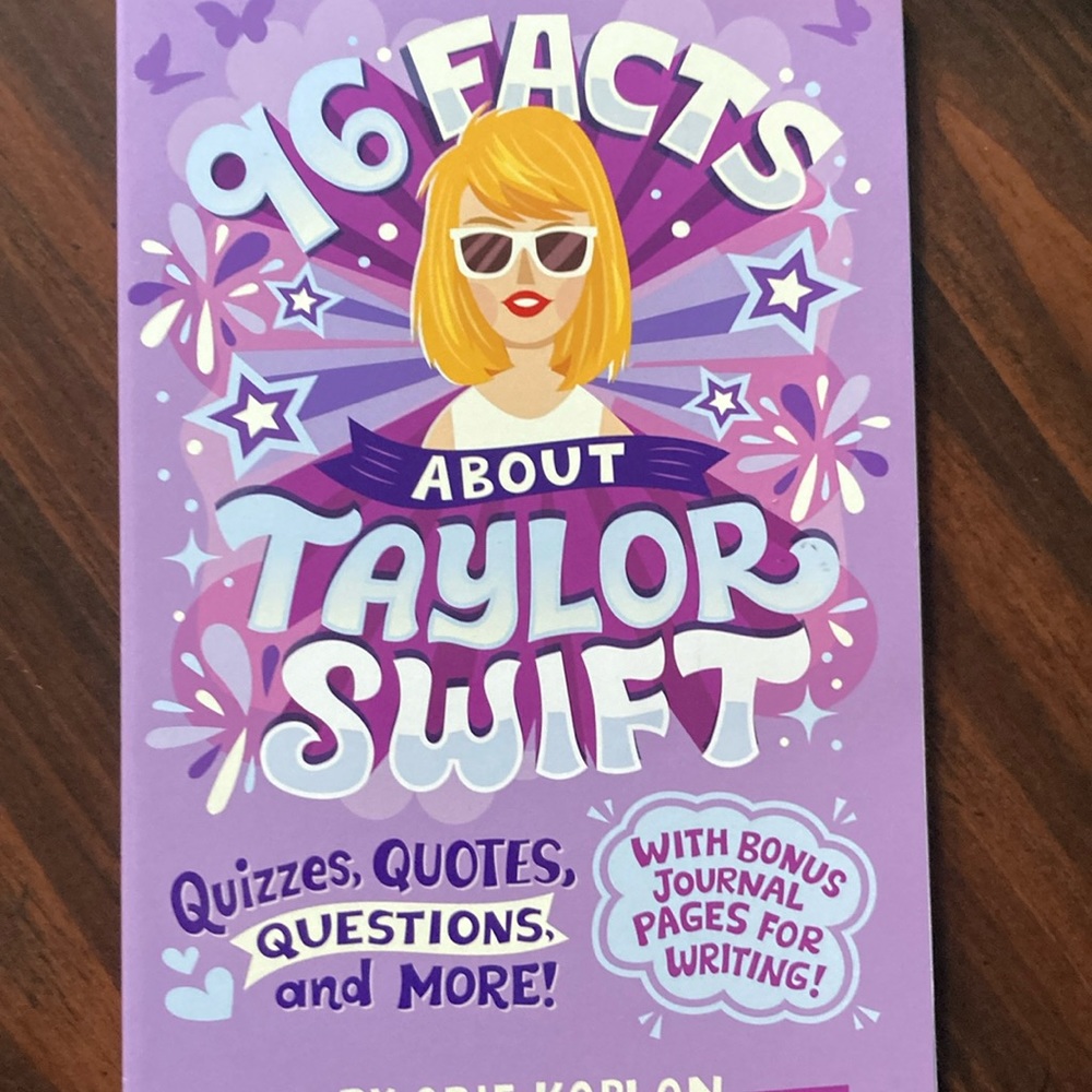 NWT TAYLOR SWIFT Taylor tot & Preteen young Taylor fans trivia activity book